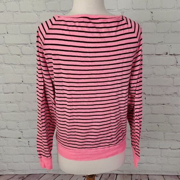 PINK VICTORIA'S SECRET Striped Top S - Picture 4 of 6